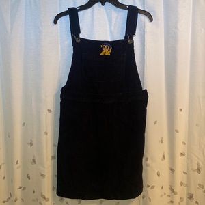 Coraline corduroy overall skirt